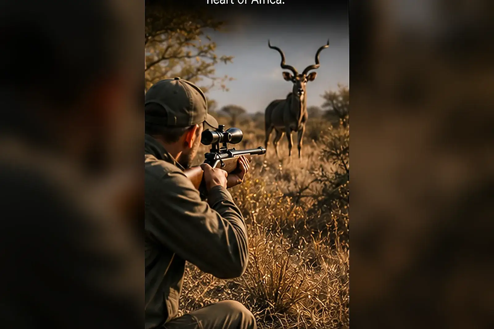 Professional guided hunting experience in South Africa